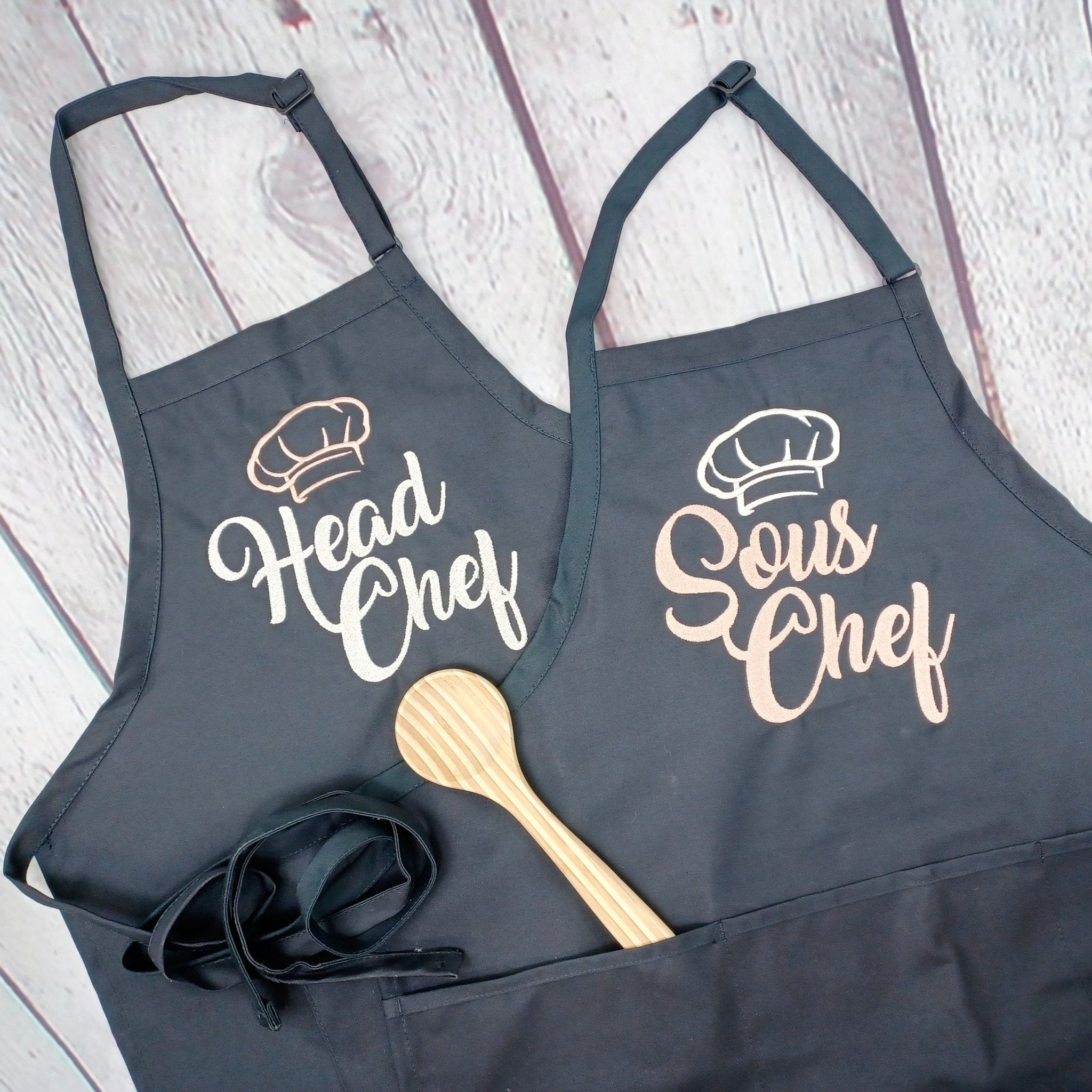 {{product_title}} – {{color}} embroidered kitchen apron