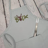 {{product_title}} – {{color}} embroidered kitchen apron