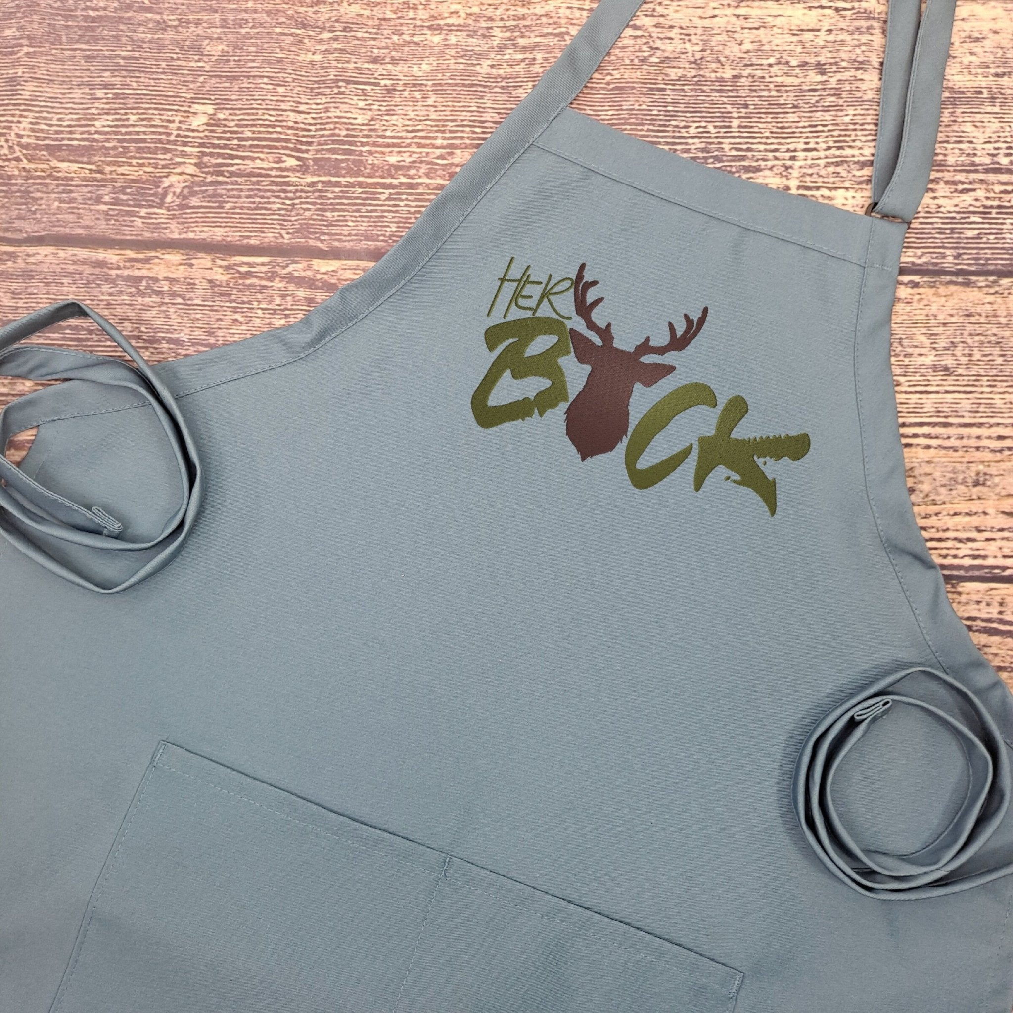 {{product_title}} – {{color}} embroidered kitchen apron