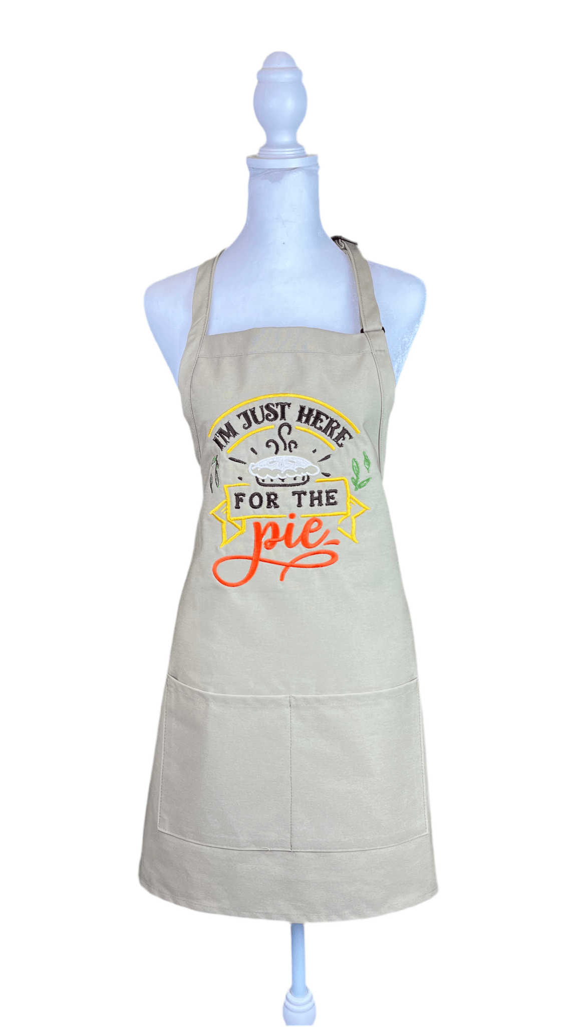 {{product_title}} – {{color}} embroidered kitchen apron