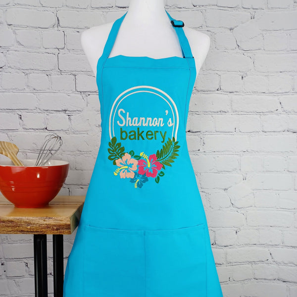{{product_title}} – {{color}} embroidered kitchen apron