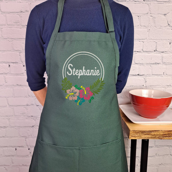 {{product_title}} – {{color}} embroidered kitchen apron