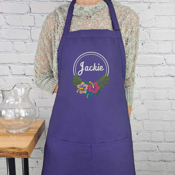 {{product_title}} – {{color}} embroidered kitchen apron