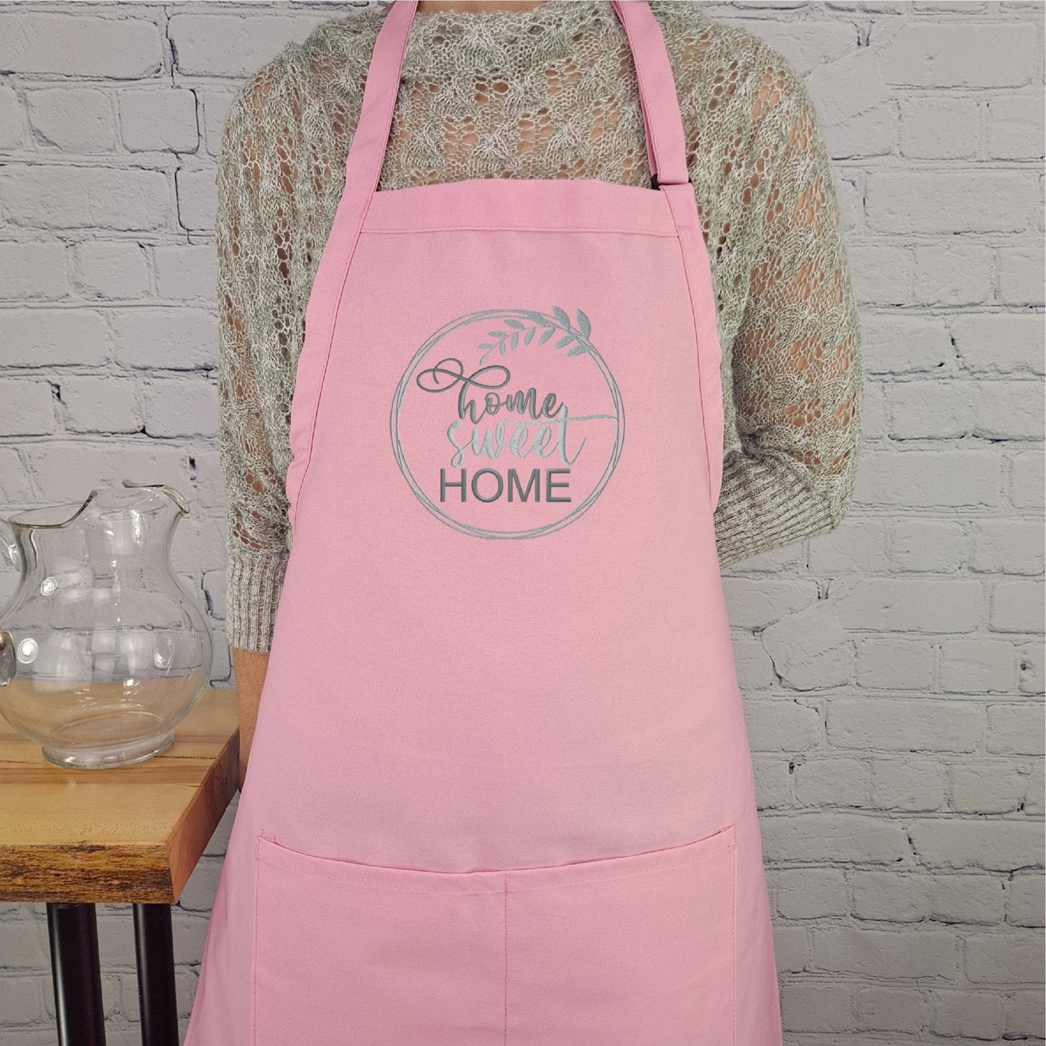 {{product_title}} – {{color}} embroidered kitchen apron