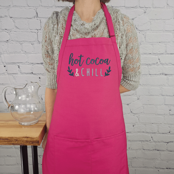 {{product_title}} – {{color}} embroidered kitchen apron