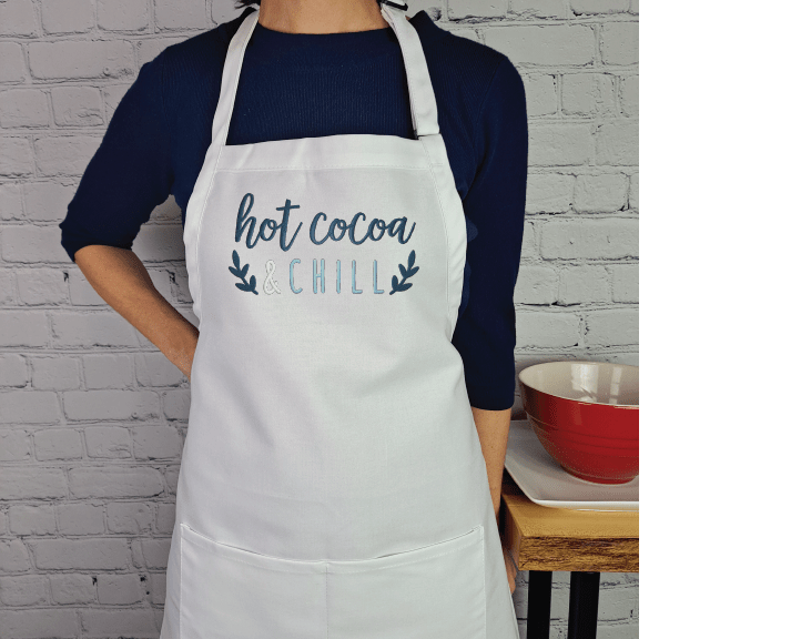 {{product_title}} – {{color}} embroidered kitchen apron