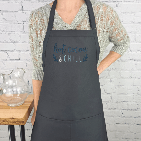 {{product_title}} – {{color}} embroidered kitchen apron