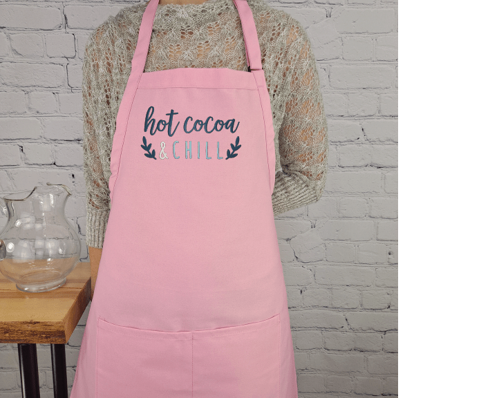 {{product_title}} – {{color}} embroidered kitchen apron