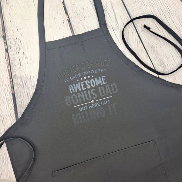 {{product_title}} – {{color}} embroidered kitchen apron