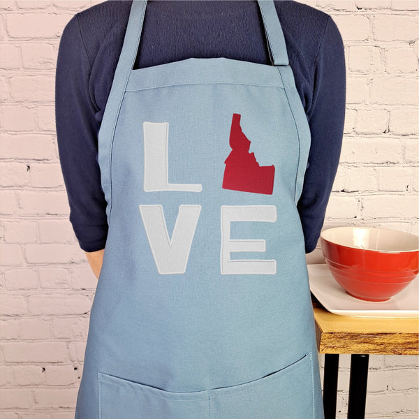 {{product_title}} – {{color}} embroidered kitchen apron