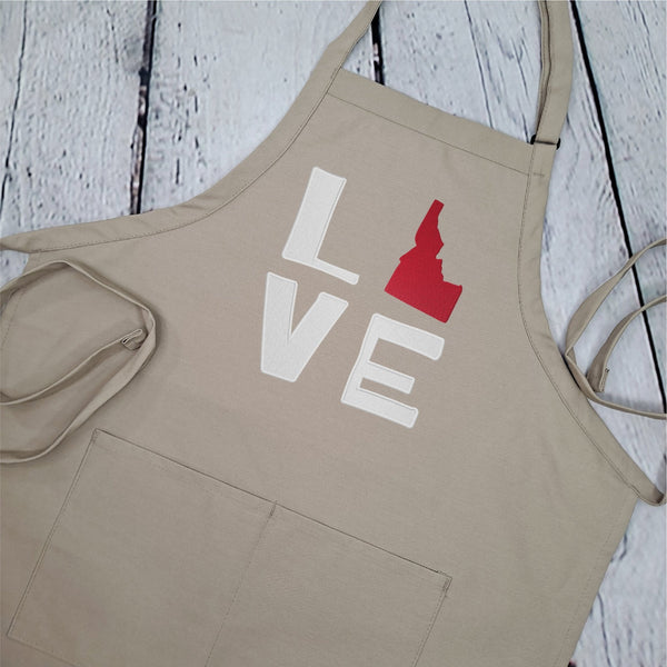 {{product_title}} – {{color}} embroidered kitchen apron