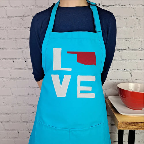 Oklahoma Love Apron