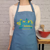 Embroidered 'Loved' Apron, Romans 5:8, Gift for Her
