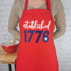 Patriotic Apron Established 1776 Great fourth of July gift