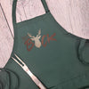 Her Buck Embroidered Apron | Hunting Gift