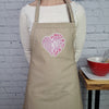 Embroidered Minnesota Apron: Adjustable Neck, Pockets, Moving Gift