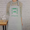 Bible verse apron Rejoice in The Lord Philipians 4:4 embroidered kitchen accessory cute gift for her with pockets