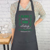 Bible verse apron Rejoice in The Lord Philipians 4:4 embroidered kitchen accessory cute gift for her with pockets
