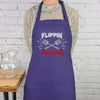 Flippin' Grilling Apron: Embroidered BBQ Gift