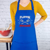 Flippin' Grilling Apron: Embroidered BBQ Gift