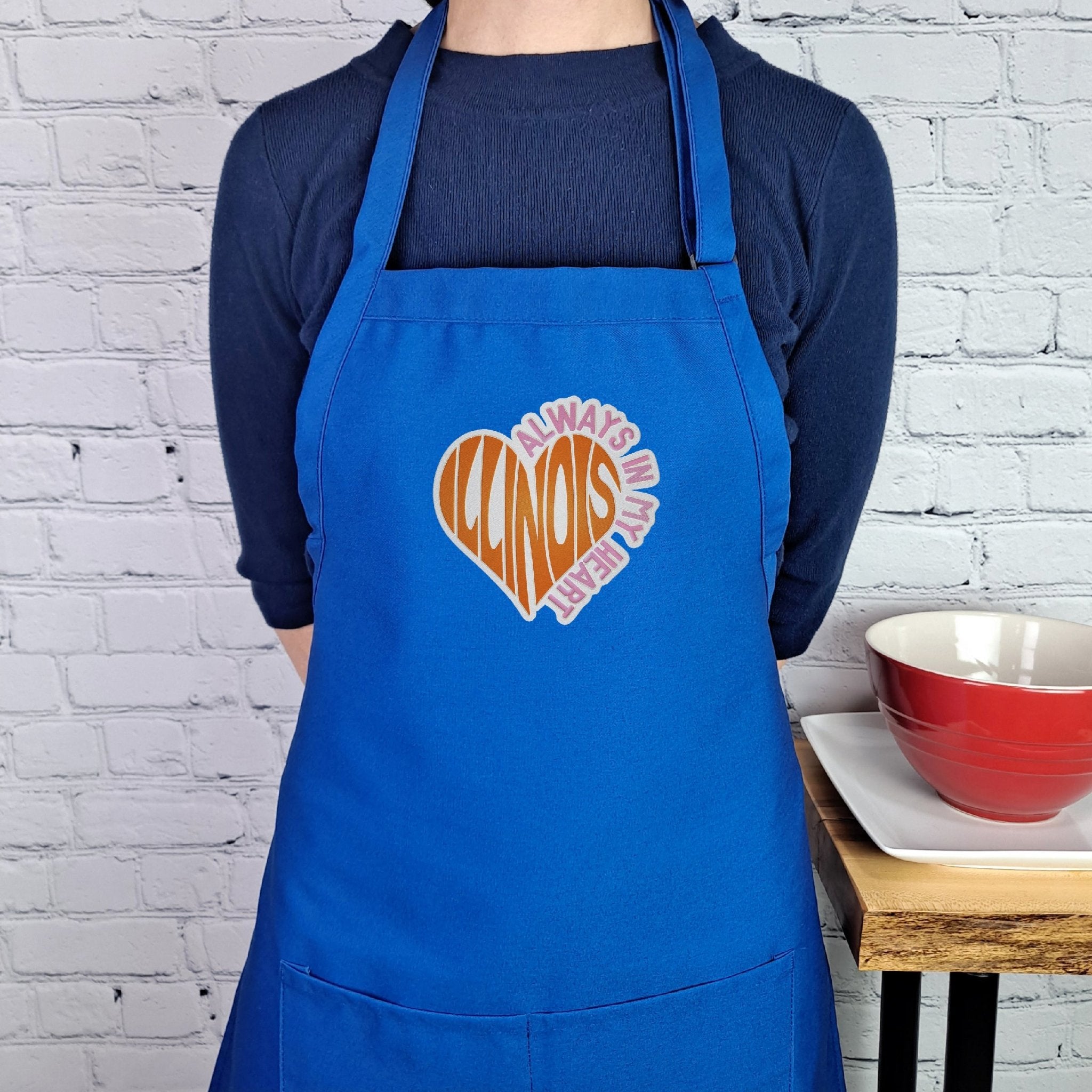 {{product_title}} – {{color}} embroidered kitchen apron