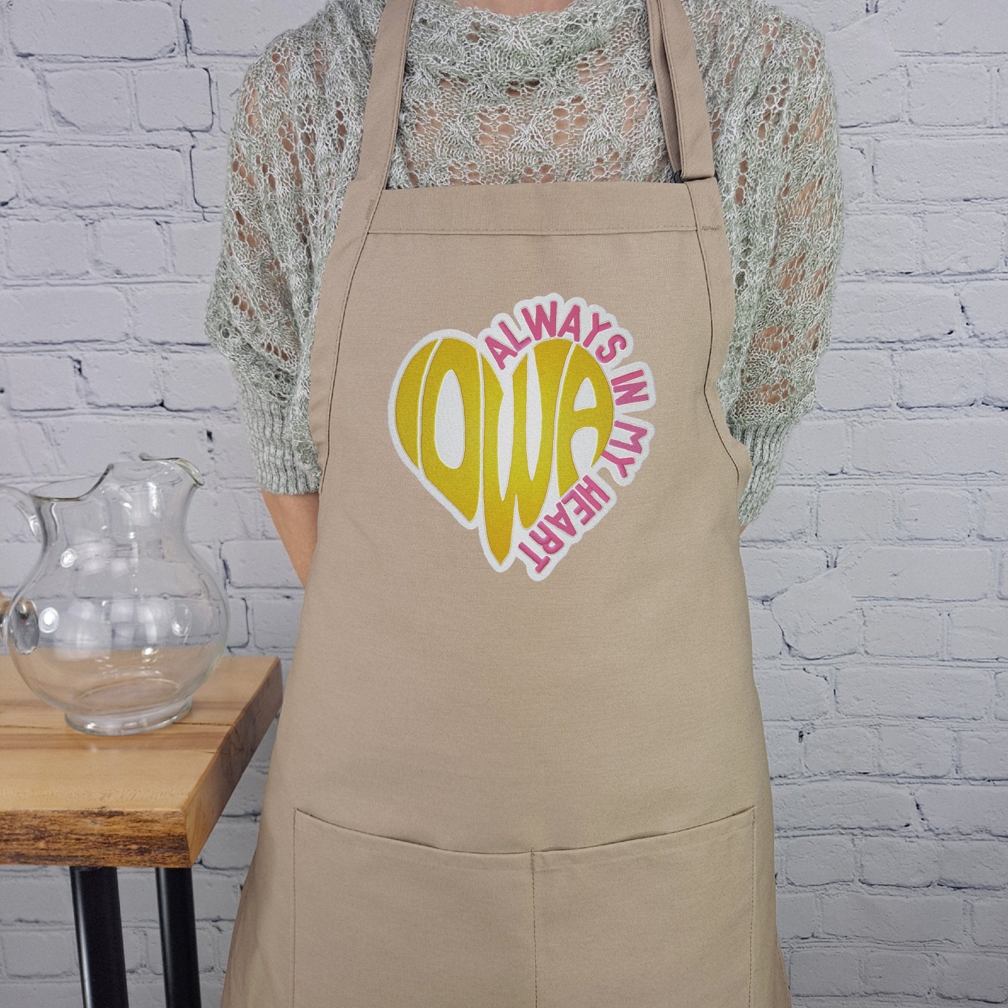 {{product_title}} – {{color}} embroidered kitchen apron
