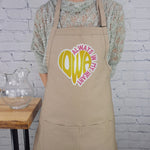 {{product_title}} – {{color}} embroidered kitchen apron