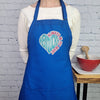 {{product_title}} – {{color}} embroidered kitchen apron