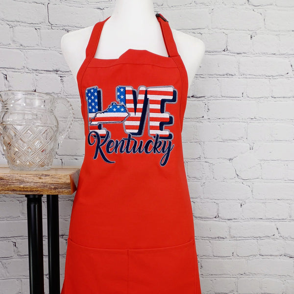 {{product_title}} – {{color}} embroidered kitchen apron