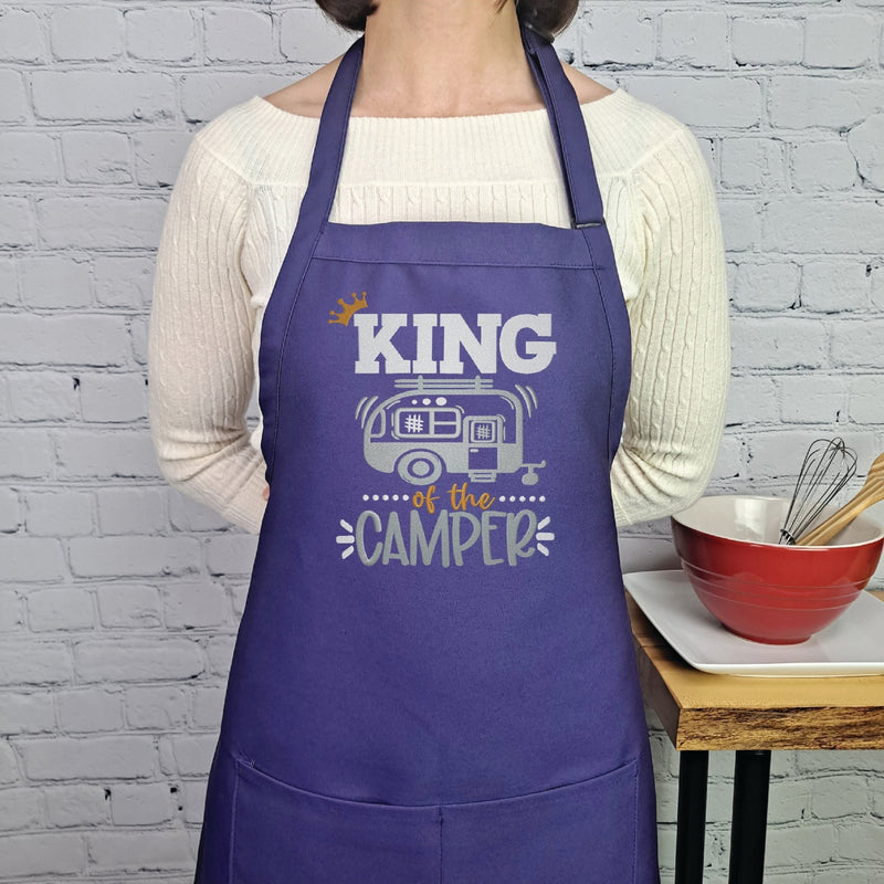 {{product_title}} – {{color}} embroidered kitchen apron