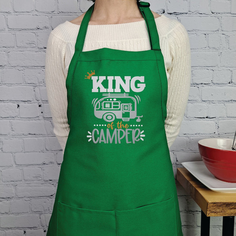 {{product_title}} – {{color}} embroidered kitchen apron