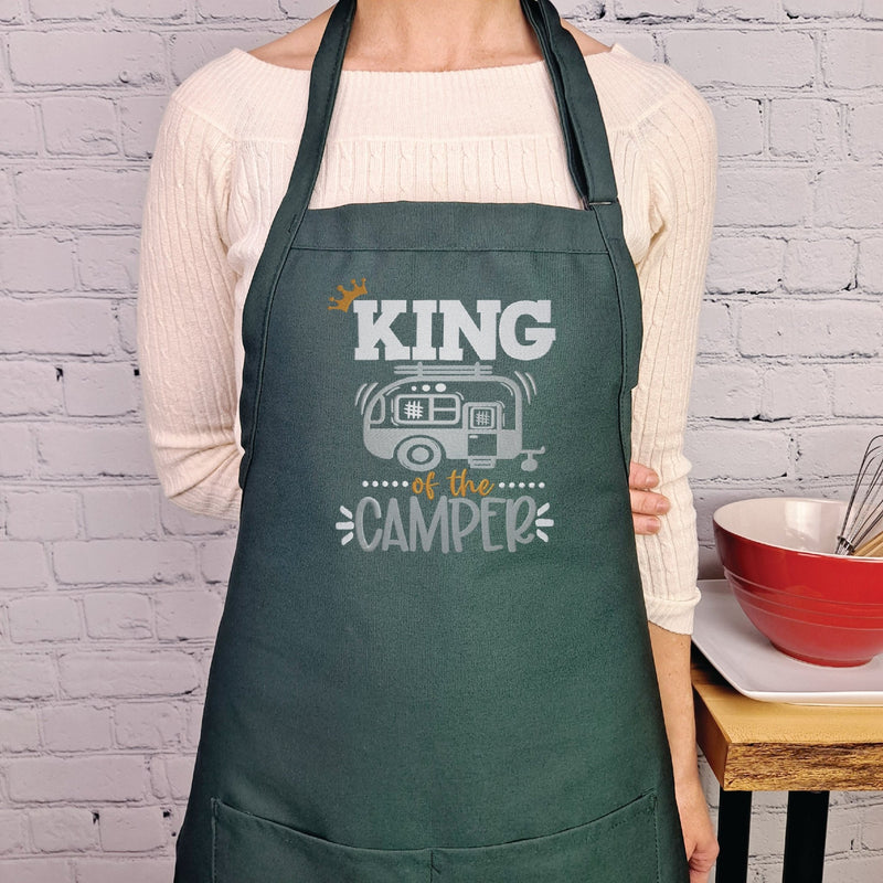 {{product_title}} – {{color}} embroidered kitchen apron