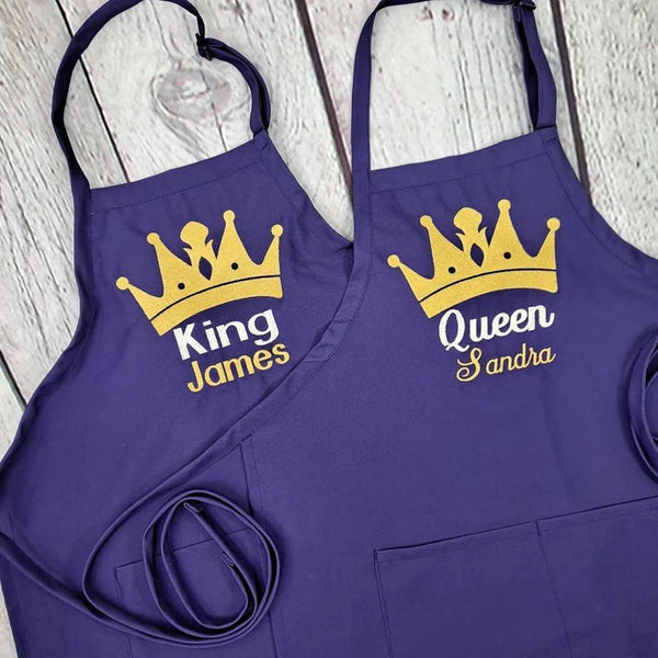 {{product_title}} – {{color}} embroidered kitchen apron