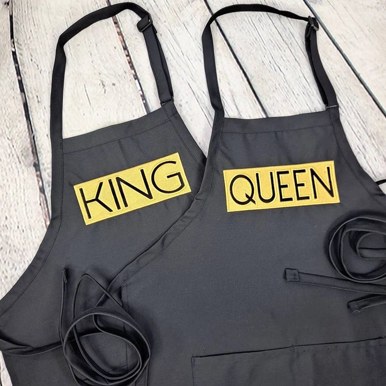{{product_title}} – {{color}} embroidered kitchen apron