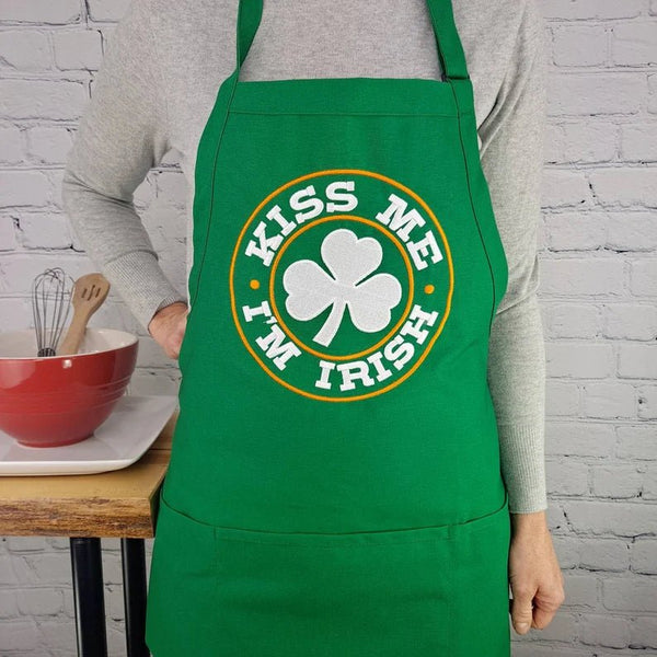 {{product_title}} – {{color}} embroidered kitchen apron