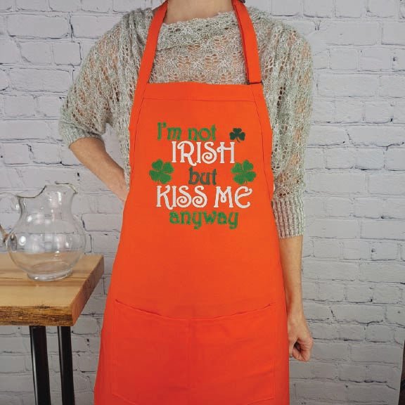 {{product_title}} – {{color}} embroidered kitchen apron