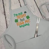 {{product_title}} – {{color}} embroidered kitchen apron