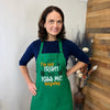 {{product_title}} – {{color}} embroidered kitchen apron