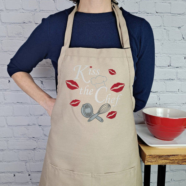 {{product_title}} – {{color}} embroidered kitchen apron