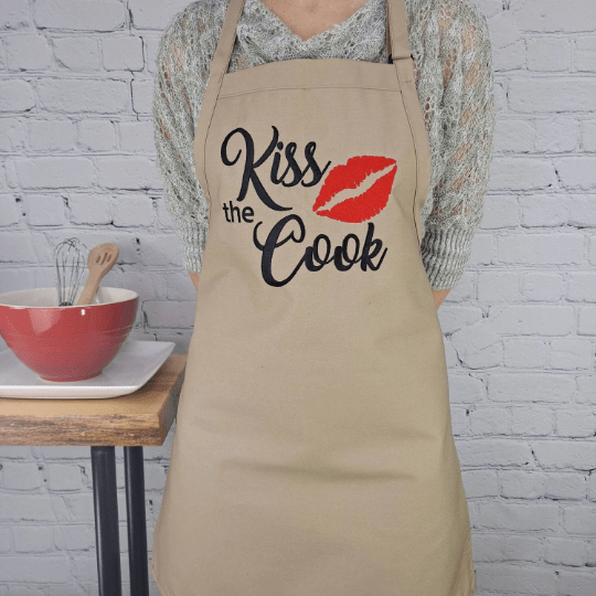 {{product_title}} – {{color}} embroidered kitchen apron