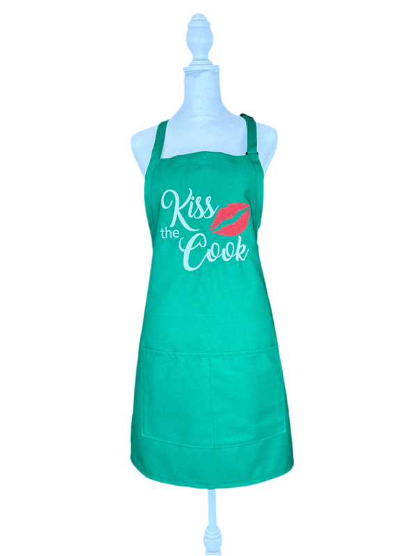 {{product_title}} – {{color}} embroidered kitchen apron