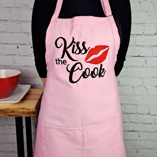 {{product_title}} – {{color}} embroidered kitchen apron