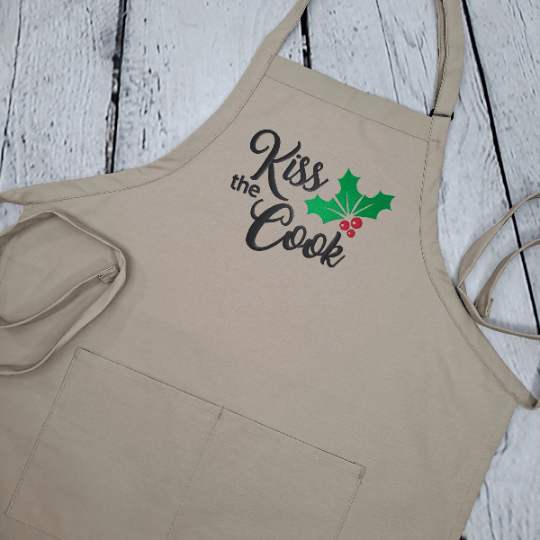 {{product_title}} – {{color}} embroidered kitchen apron