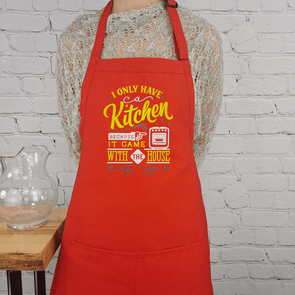 {{product_title}} – {{color}} embroidered kitchen apron