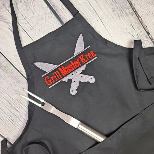 {{product_title}} – {{color}} embroidered kitchen apron