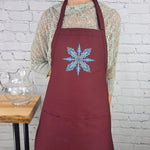 {{product_title}} – {{color}} embroidered kitchen apron