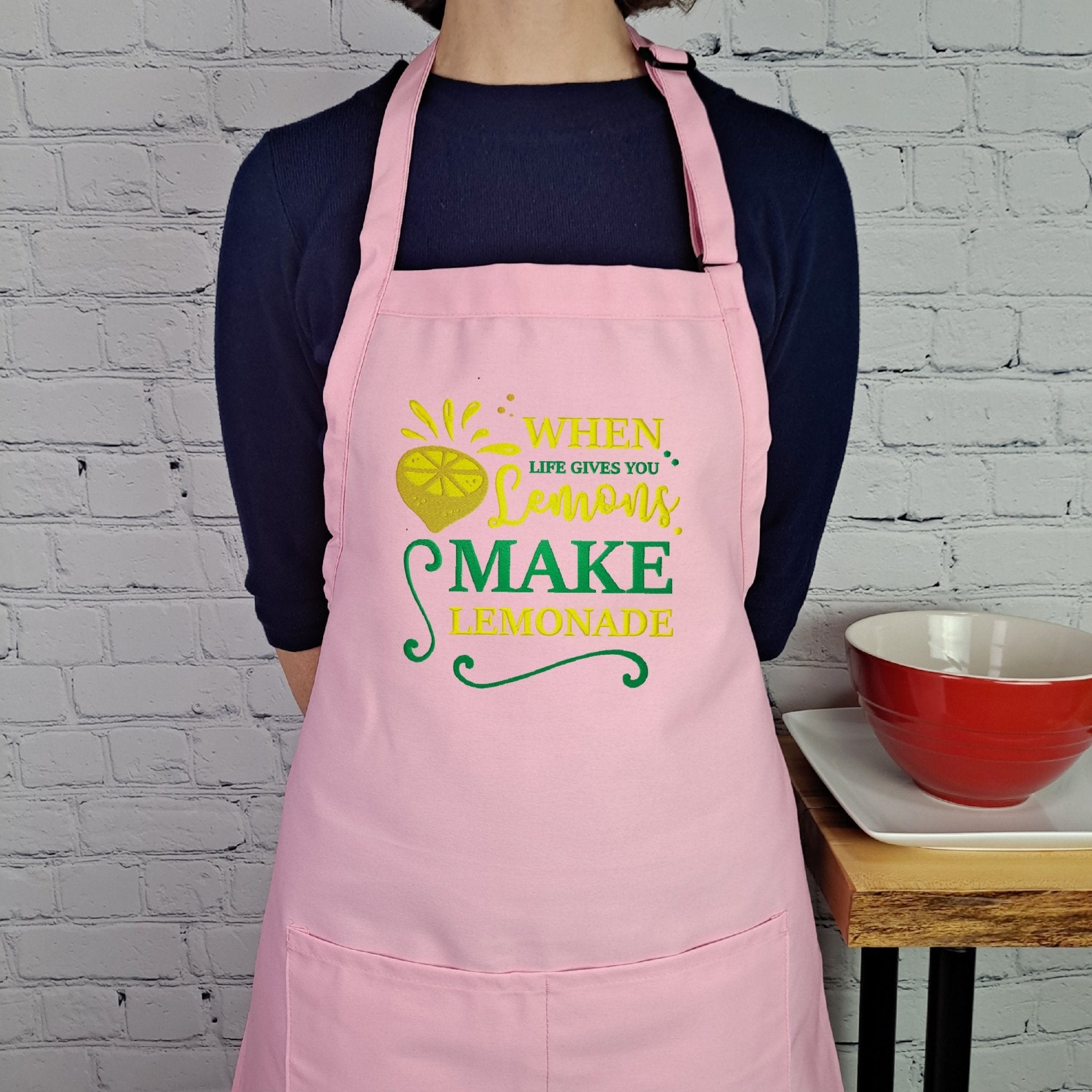 {{product_title}} – {{color}} embroidered kitchen apron