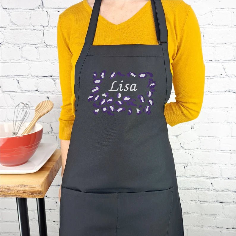 {{product_title}} – {{color}} embroidered kitchen apron