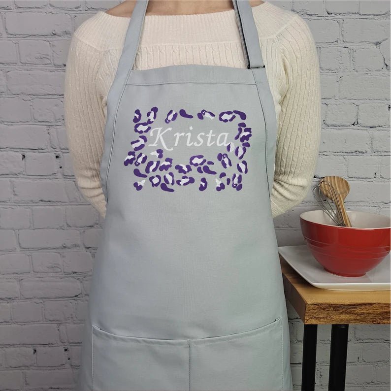 {{product_title}} – {{color}} embroidered kitchen apron