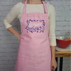 {{product_title}} – {{color}} embroidered kitchen apron